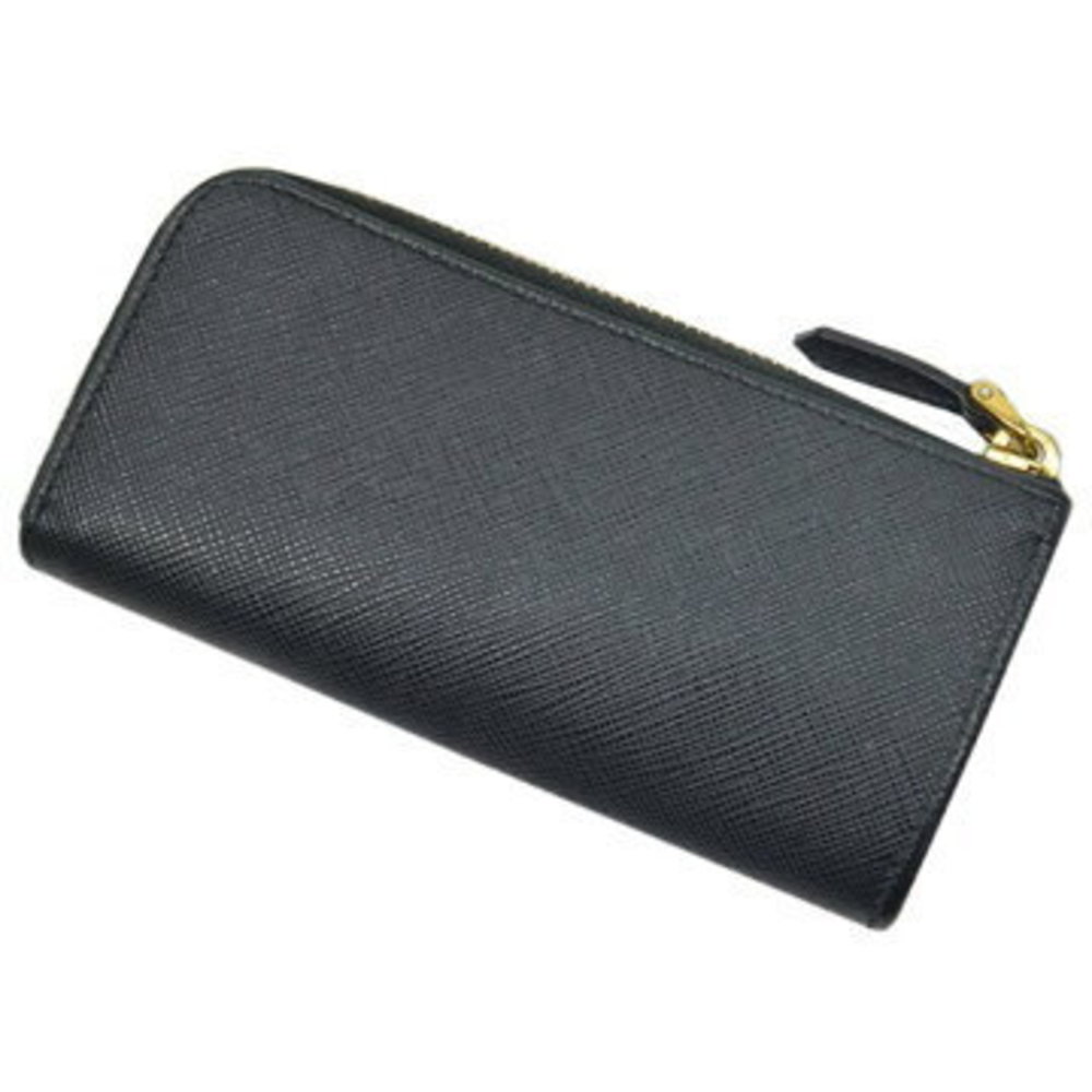 Prada Case Black Leather Key Ring - image 3